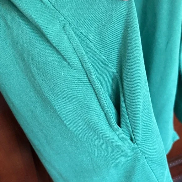 Maurices Green Knit Shirt Jacket Size Large - Picture 8 of 8